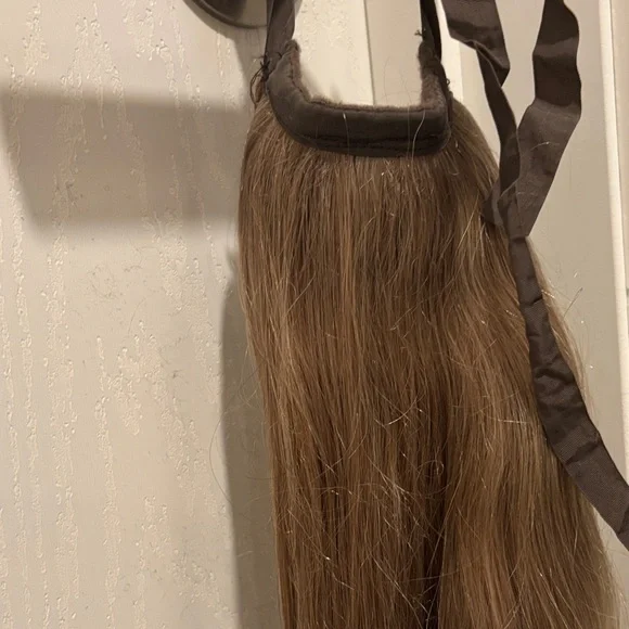 Blond Hair Extension ponytail 100% human - Picture 3 of 6